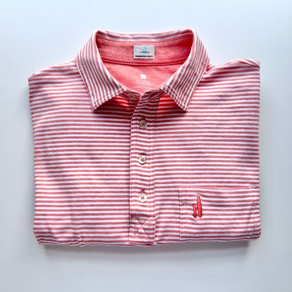 Men’s Johnnie-O Striped Polo Shirt